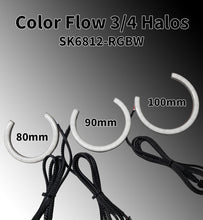 Load image into Gallery viewer, Color Flow 3/4 Halos - 5v SK6812 RGBW