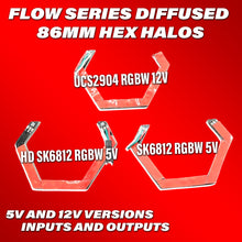 Load image into Gallery viewer, Color Flow HEX Halos - SK6812 RGBW