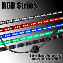 Load image into Gallery viewer, RGB Strips - Includes New Single Box Controller