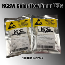 Load image into Gallery viewer, Color Flow RGBW 5mm Leds(100 Count Pack) - SK6812 RGBW