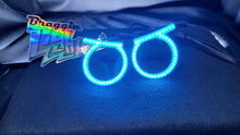Load image into Gallery viewer, Angry Eye RGB halos - Includes controller with DRL and Turn Signal Inputs