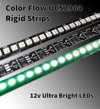 Load image into Gallery viewer, Color Flow 12mm Rigid Strips - UCS2904 RGBW - 1 Meter Strip