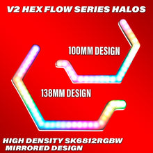 Load image into Gallery viewer, V2 Flow Series HEX Halos - RGBW
