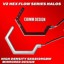 Load image into Gallery viewer, V2 Flow Series HEX Halos - RGBW
