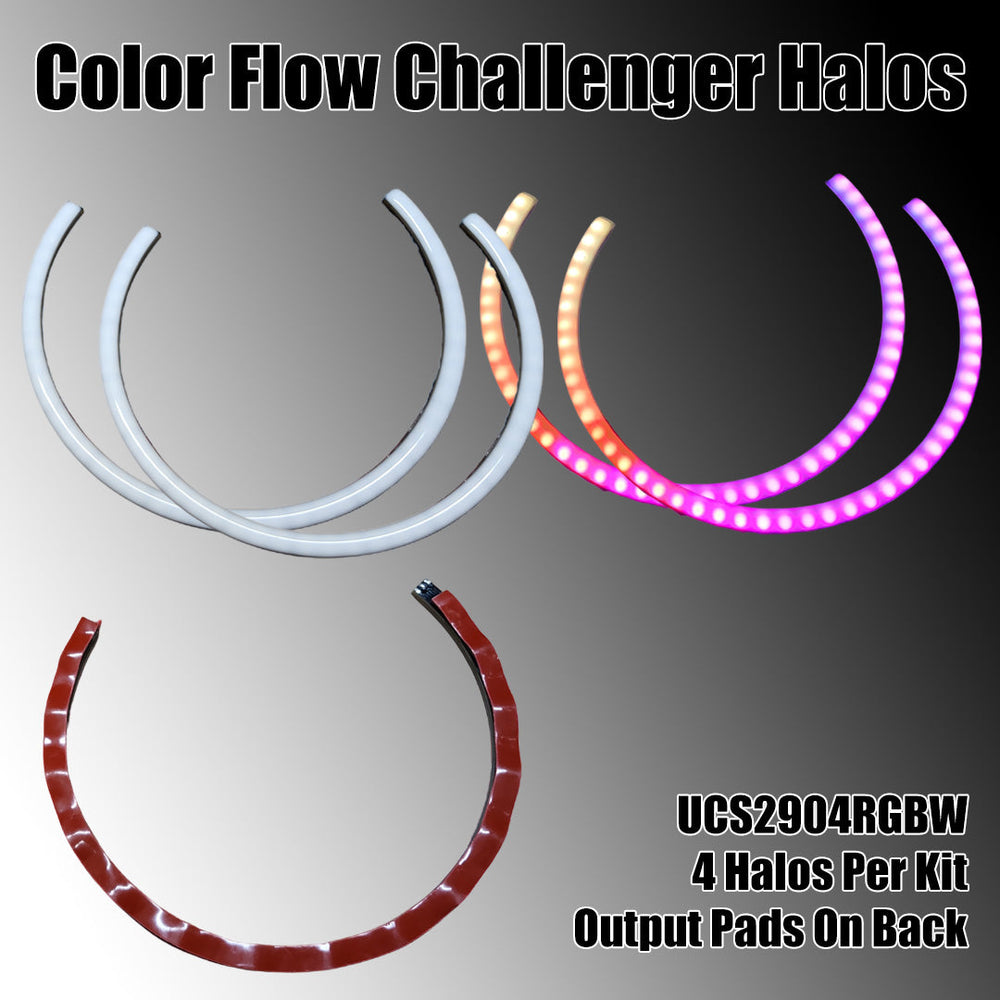 Dodge Challenger Flow Series boards - 12v UCS2904 RGBW