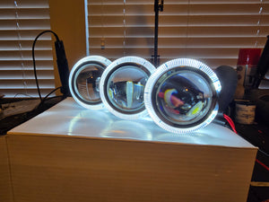 LS600 style triple projectors with halos