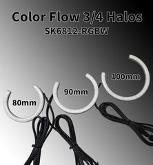 Flow Series 3/4 Halos - 5v SK6812 RGBW