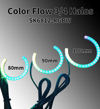 Load image into Gallery viewer, Flow Series 3/4 Halos - 5v SK6812 RGBW
