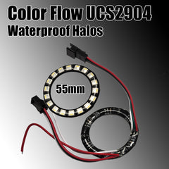 Waterproof Flow Series Halos - UCS2904 RGBW