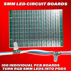 Flow Series 5mm PCB Panels - 100pcs
