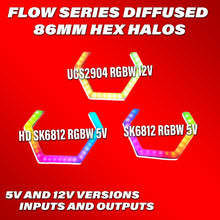 Load image into Gallery viewer, Flow Series HEX Halos - RGBW
