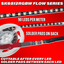 Load image into Gallery viewer, Flow Series 8mm Flexible Strips - 5v SK6812 RGBW
