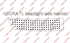 04-06 Acura headlight headlight side marker