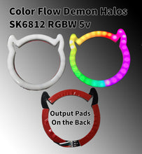 Load image into Gallery viewer, Flow Series Demon Halos - 5v SK6812 RGBW
