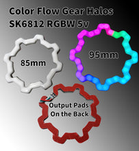 Load image into Gallery viewer, Flow Series Gear Halos - 5v SK6812 RGBW
