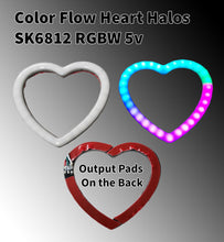 Load image into Gallery viewer, Flow Series Heart Halos - SK6812 RGBW
