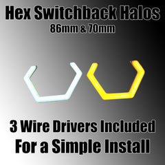 Hex Halos - Diffused Switchback