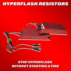 Hyperflash Resistors - Low Heat Design