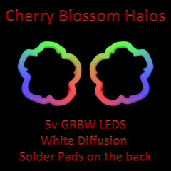 Cherry Blossom Flow Series Halo: 5v SK6812 RGBW