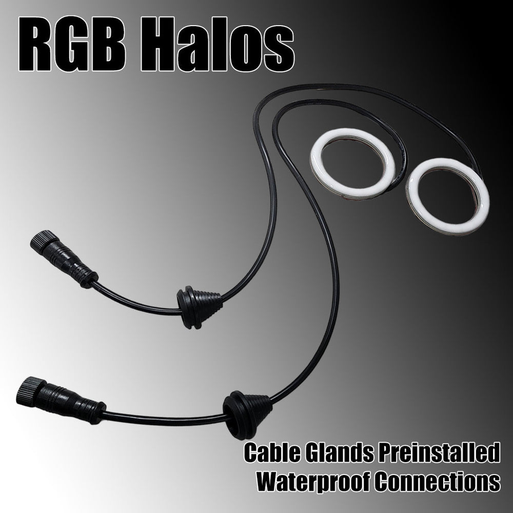 RGB Halos - Includes New Single Box Controller
