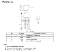 Load image into Gallery viewer, Flow Series RGBW 5mm leds(100 count pack) - SK6812 RGBW
