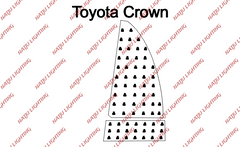 Toyota Crown S150 Taillight LED Boards
