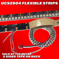 Flow Series 15mm Flex Strips - UCS2904 RGBW - 1 Meter Strip