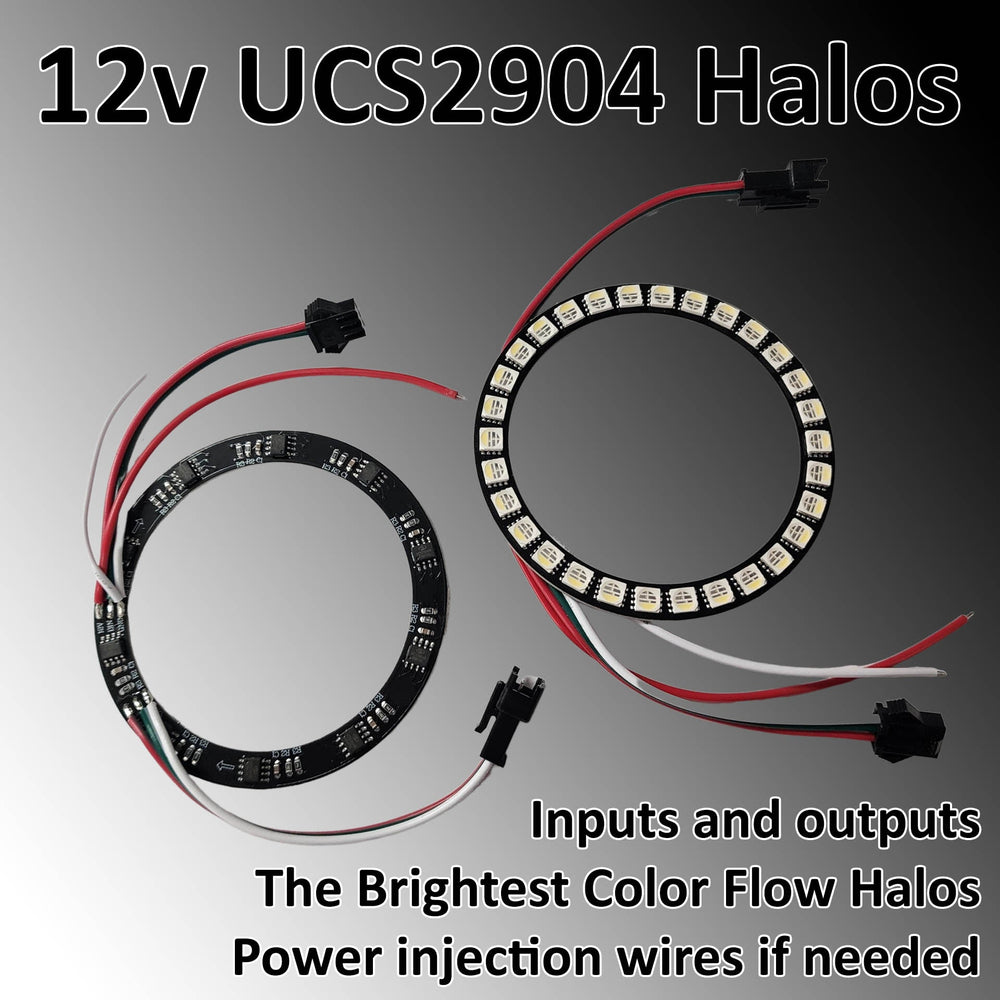 Flow Series Halos - UCS2904 RGBW