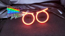 Load image into Gallery viewer, Angry Eye RGB halos - Includes controller with DRL and Turn Signal Inputs
