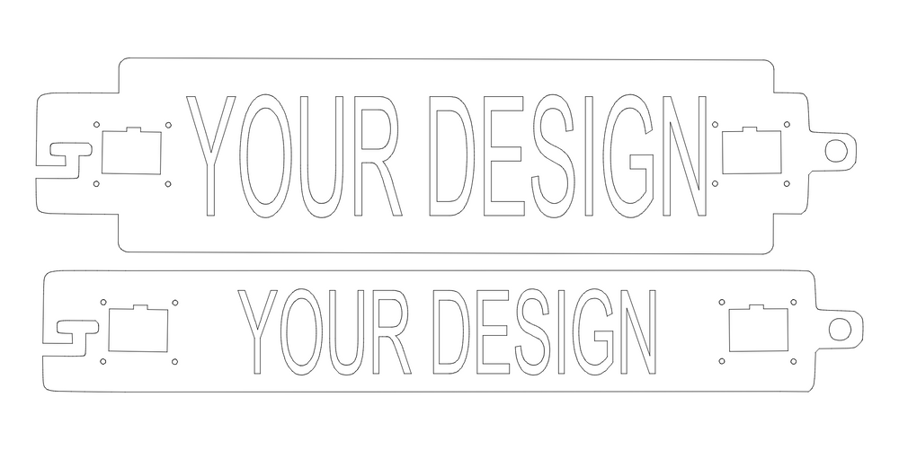 Door Prop (email natjulighting@gmail.com) for custom design and pricing details
