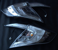 Load image into Gallery viewer, 2016-2021 Honda Civic Sedan Clear Tail Light Lenses
